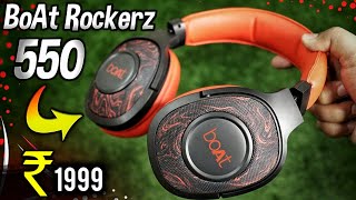 Best Headphone By Boat Boat Rockerz 550 Over Ear Wireless Headphone Unboxing Review Youtube