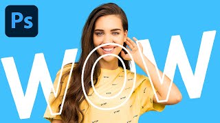 Transparent Text Effect With Outline Tutorial In Photoshop 20