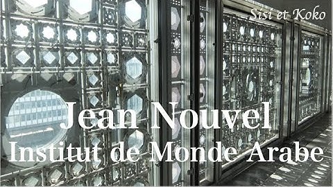Institut du Monde Arabe/The Arab World Institute in Paris designed by Jean Nouvel