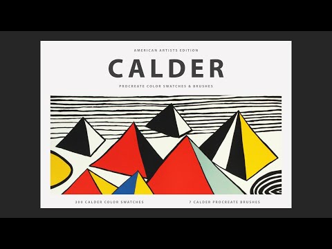 Calder's Procreate Brushes, a Brush Add-On by Digi Life (Thumbnail 5 of 15)