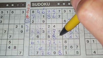 Tuesday. Bonus Extra edition. (#3457)  Three Stars Sudoku puzzle.  09-28-2021 Extra part 1 of 5