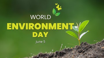 World Environment Day 2022 | June 5 Environment Day Animated Video | Status Video