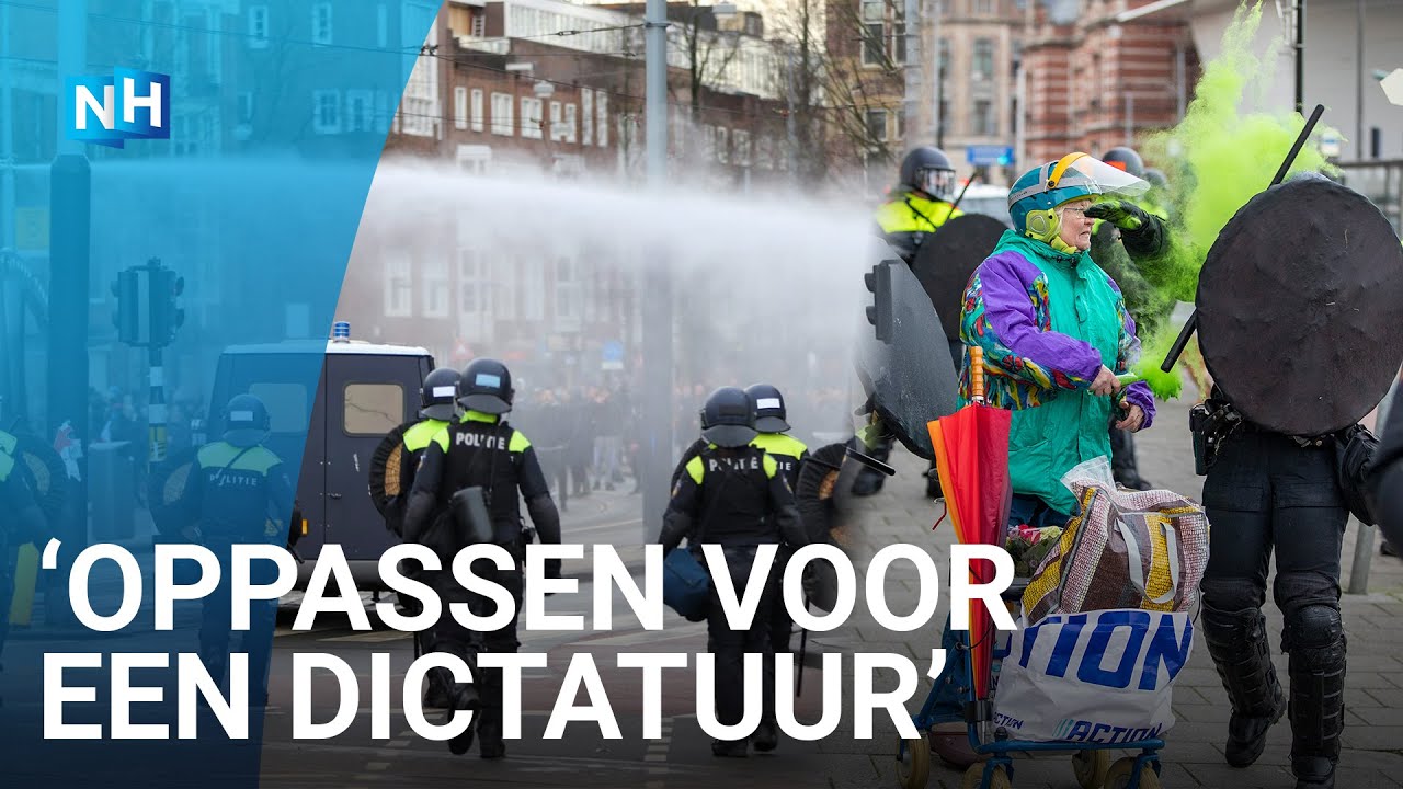 Terugblik: weer confrontatie tussen politie en demonstranten