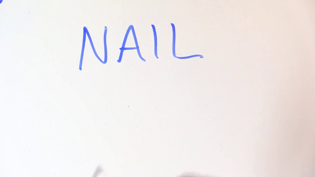 Cómo se escribe UÑA en inglés YouTube