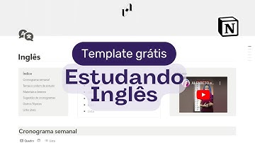 Aprenda inglês no Notion + Template Gratuito