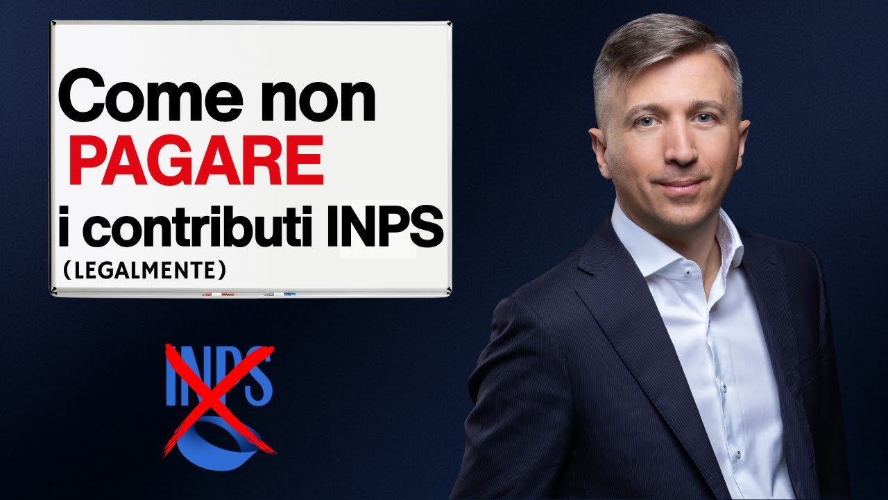 COME non pagare i contributi INPS (legalmente)