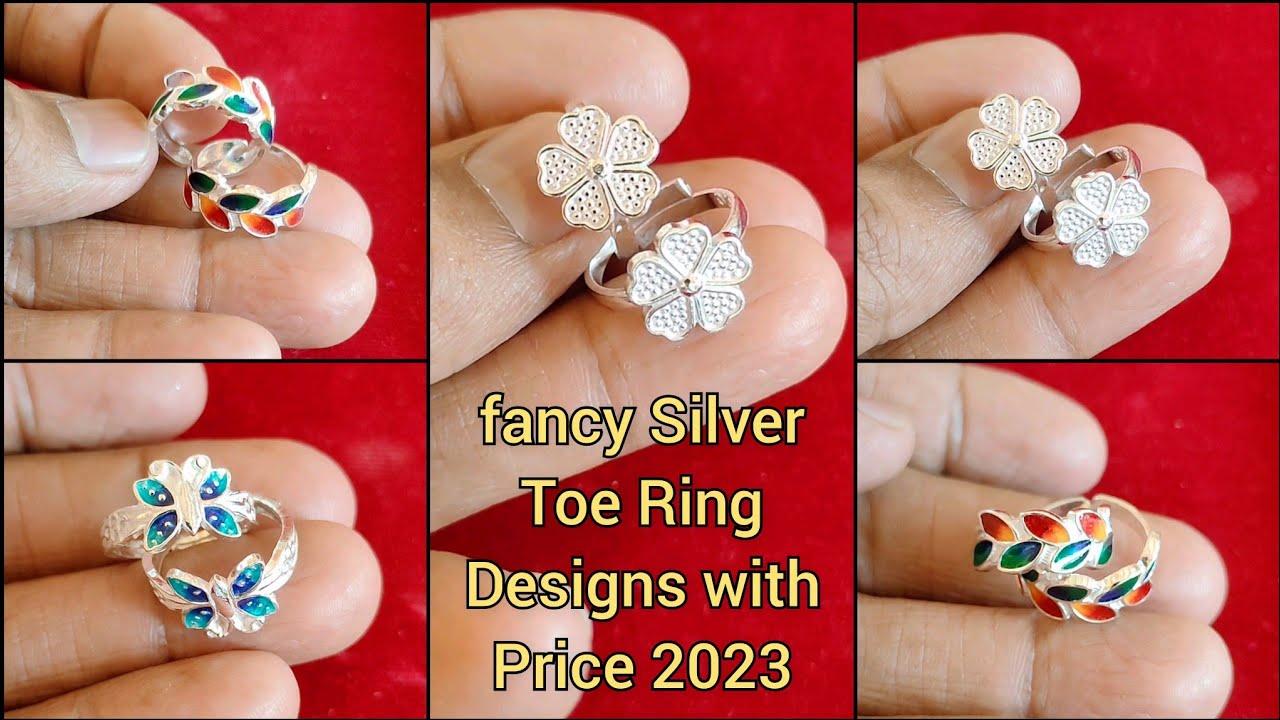 Stylish Designer Gold Plated Toe Ring