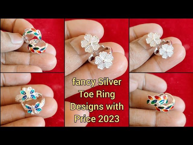 Buy Silver Spiral Toe Ring (Pair) Online - Unniyarcha