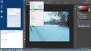 Changing the Aspect Ratio of a Picture in Photoshop by Stretching, Not Cropping! (4:3 into 16:9)