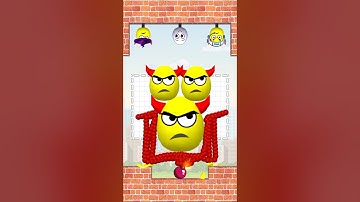 🥰🎯 Draw to Smash - save me 💥 | Smart Drawing Puzzle Game 9 #shorts