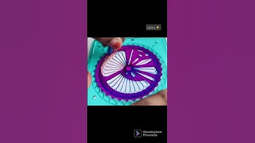 Spirograph colourful simple design |  #shorts #spirograph #viral #spirographart #viralshorts