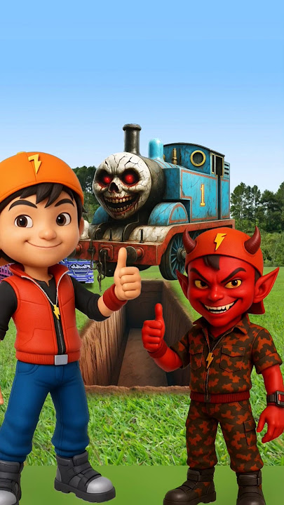 Boboiboy baik dan jahat juga thomas jahat , orang kaya mati orang miskin mati