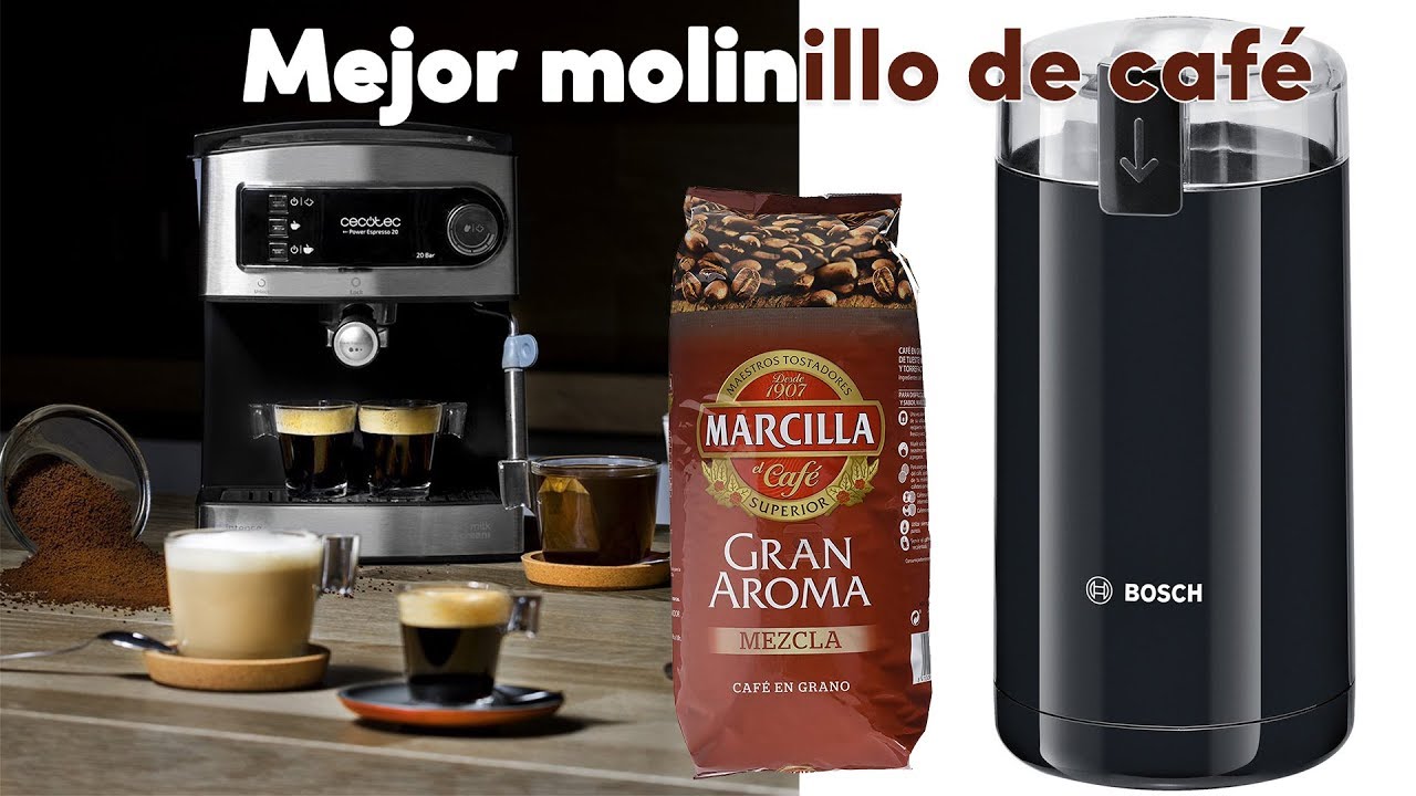 ⇡⇡⇡ Mejor molinillo de café ⇡⇡⇡ 【 Bosch MKM6003 】 + Cecotec Power Espresso  20 + Mejor café en grano 