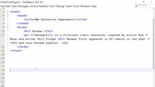 HTML Text Formatting (Lecture 4)
