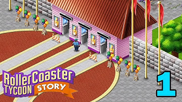 RollerCoaster Tycoon® Story Walkthrough Gameplay - Part 1