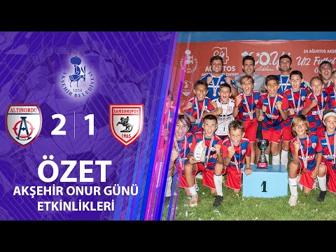 Altınordu U12 2-1 Samsunspor U12 (Maç Özeti)