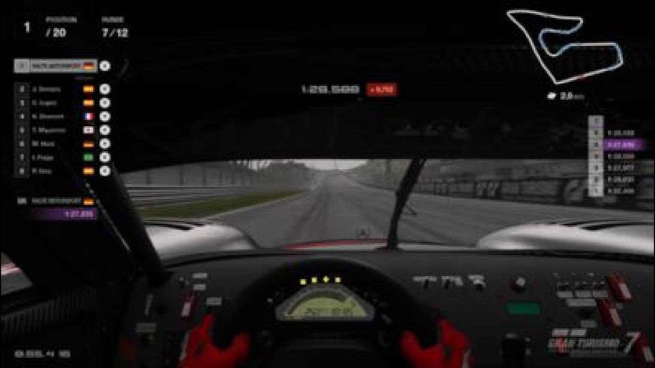Gran Turismo 7  Power Pack  GT ONE 12 Runden RED BULL RING Rennreifen Hart  MERCEDES BENZ CLK LM1998