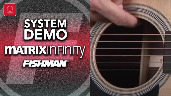 Fishman Matrix Infinity undersaddle guitar pickup — Stubblebine Lutherie