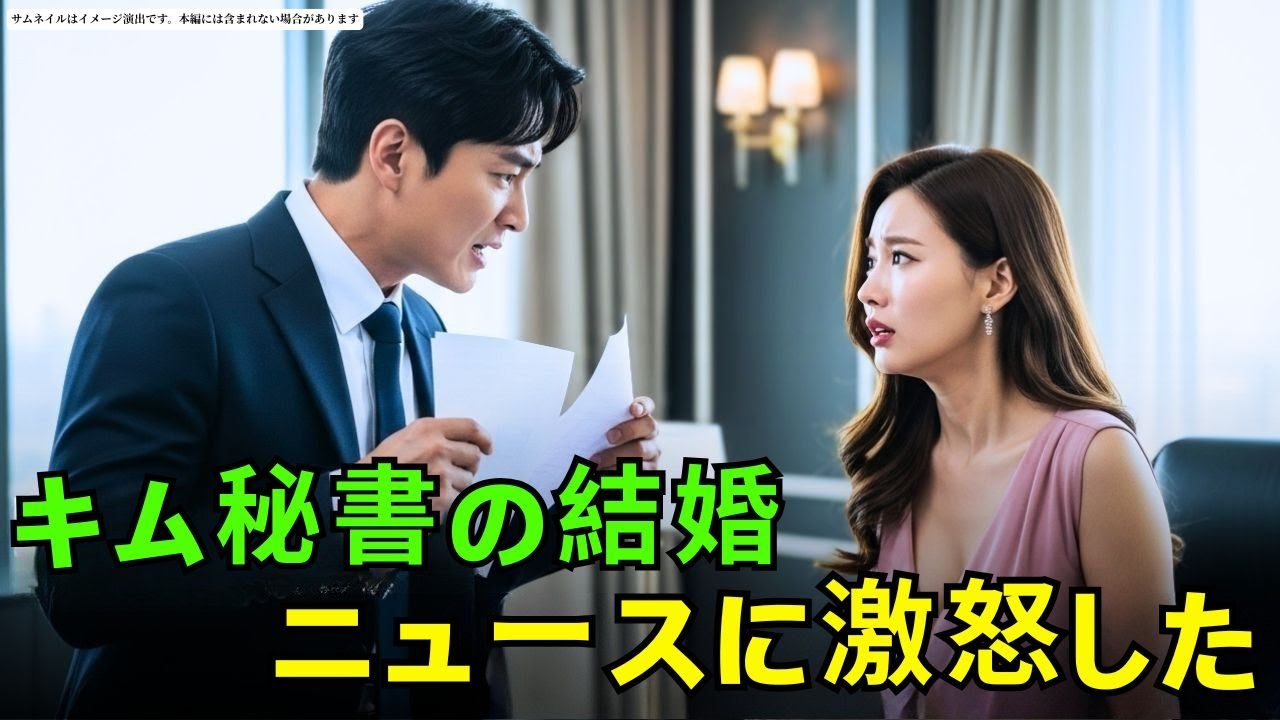 キム秘書の結婚ニュースに激怒したCEO、会社を買収すると宣言…しかし彼女に想いを告白！#朗読#読み聞かせ#CEOロマンス #CEO