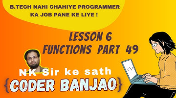 Learn JavaScript In Hindi | Functions | Part 49 | Promises | Coder Banjao !