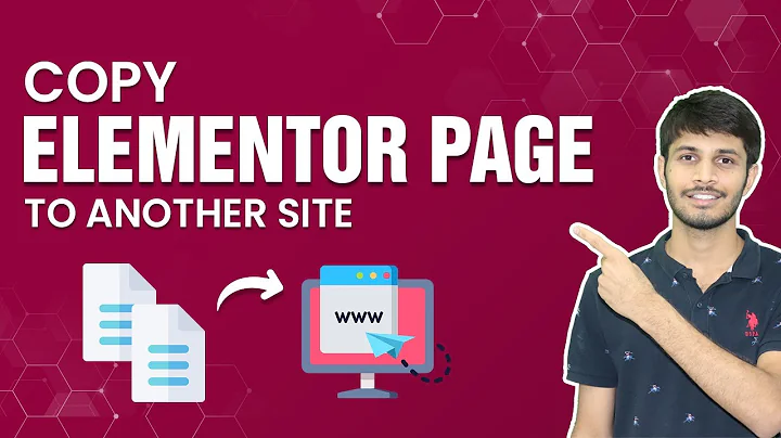 How To Copy Elementor Page To Another Site In WordPress