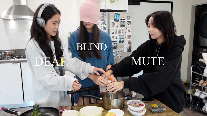 تحدي لا أسمع لا أرى لا أتكلم COOKING KOREAN SNACKS