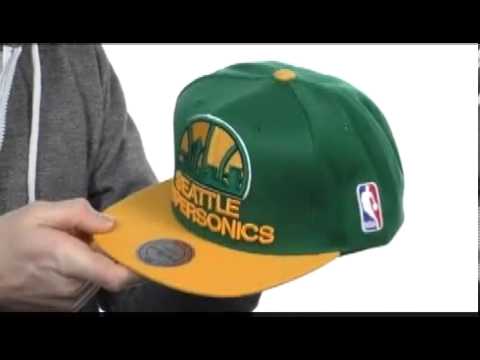 seattle supersonics snapback mitchell and ness