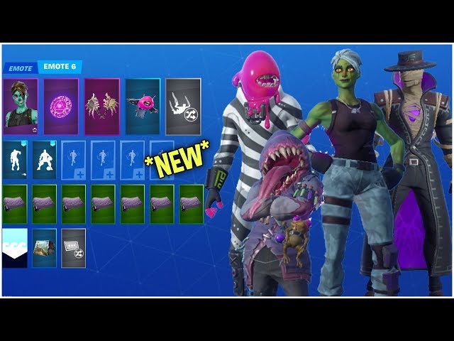 Fortnite Halloween Skins, Back Bling and Gliders Leak - IGN