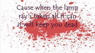 Video thumbnail of "Alkaline Trio - Burned is the house + Lyrics"