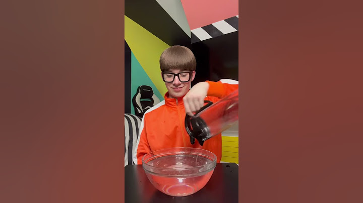 Making water balls