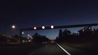4K Car Ride (Thursday 20230803 | Sydney M4 Westbound | Evening | Video #68)