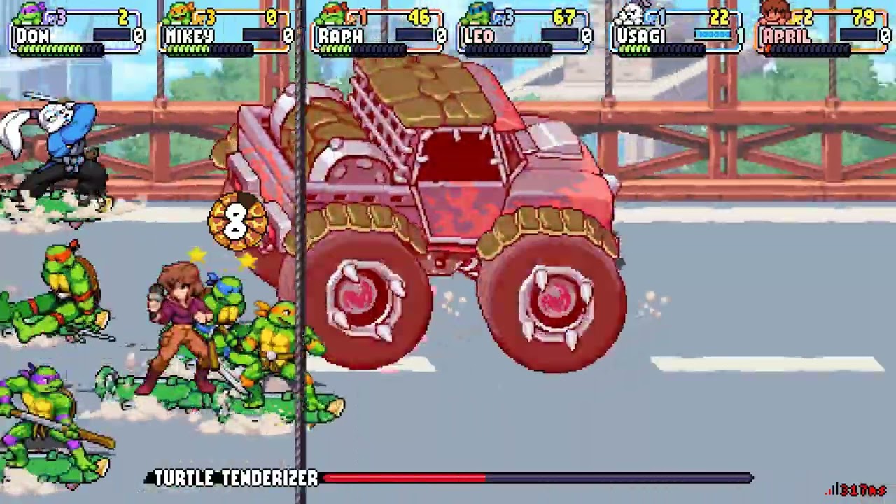 TMNT Shredder's Revenge multiplayer session  (31 January 2026)