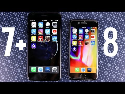iPhone 7 Plus vs iPhone 8 Speed Test!