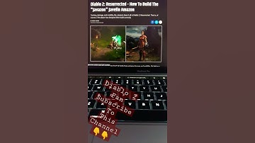 Diablo2: Resurrected how to Build The "Javazon" Javelin Amazon 😱 #shorts #diablo2 #amazon #javazon
