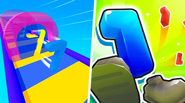 Math Race 3D vs Number Run 3D - Max Levels Gameplay (Part 2) 123456789