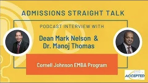 Cornell Johnson EMBA Program: Four Options for the Largest EMBA Program in the United States