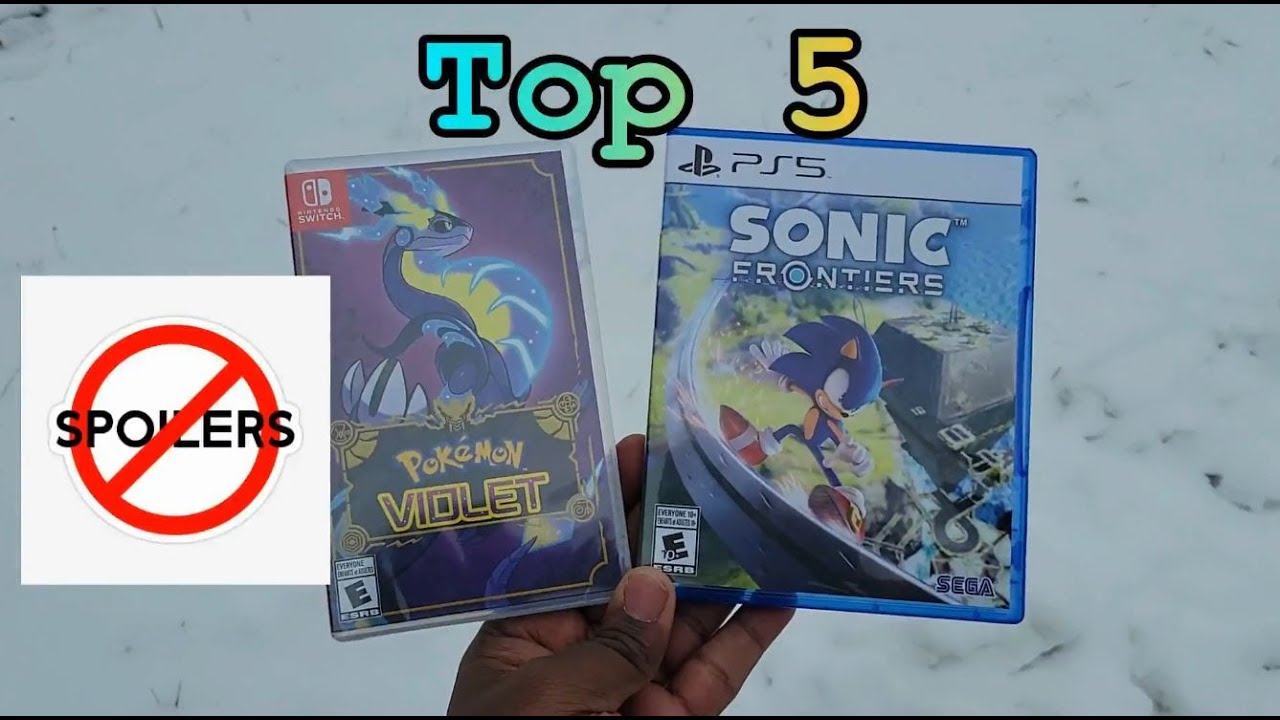 Top 5 Sonic & Pokémon games (English) (no spoilers)- 55