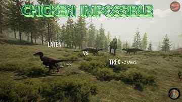 Laten vs Rex 10 minute fight - Path of Titans Official - #pathoftitans #pathoftitansgameplay