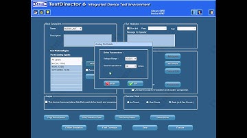 Qmax - Test Director Software - IDTE Analog Steps