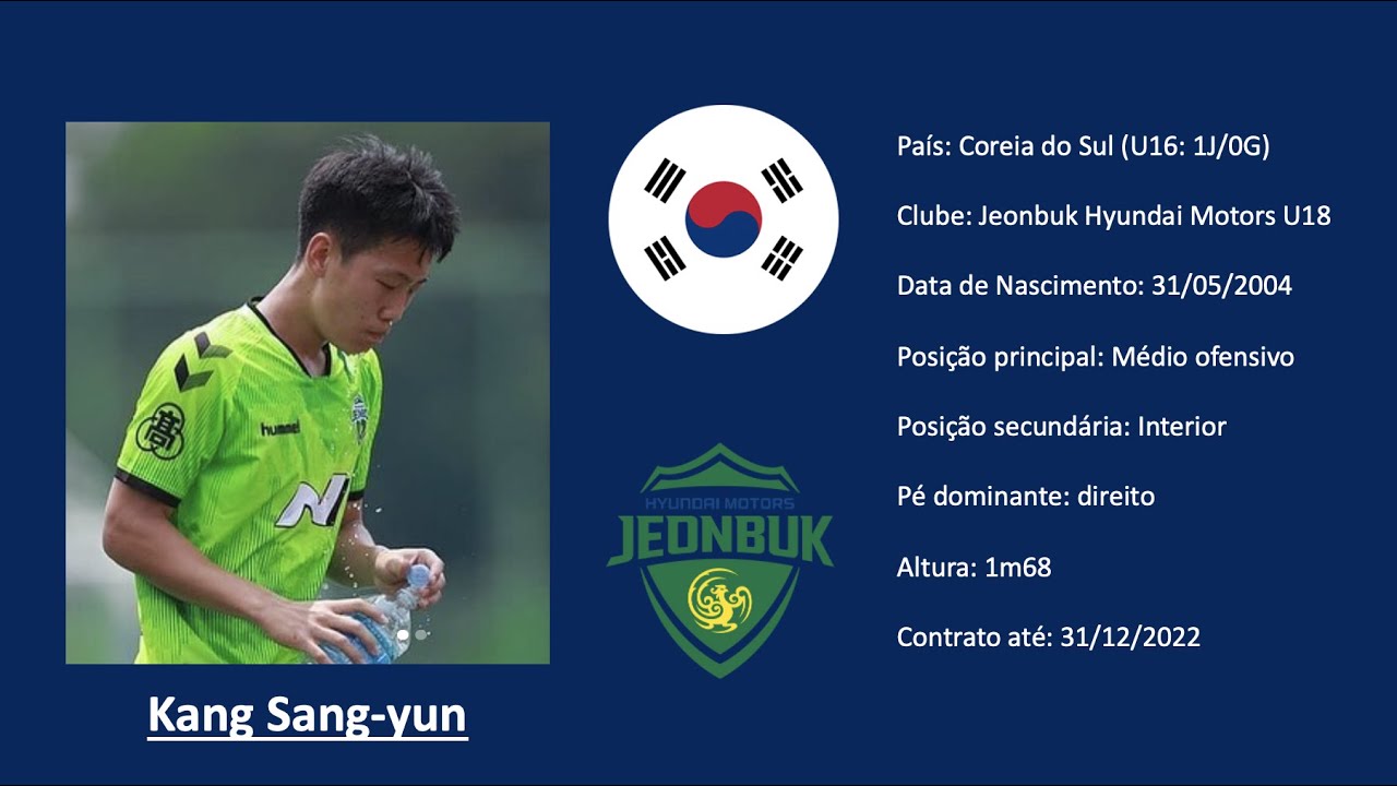 Sang Yun Kang Football Talent Scout Sang Yun Kang Football Talent Scout