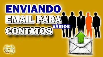 Como mandar um E-mail para vários destinatários ao mesmo tempo?