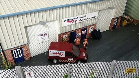 Network Rail Tea Break By Medway Model Railway Part 18.