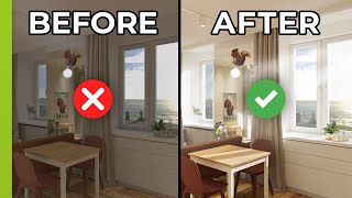 5 TIPS For More Realistic Interior Renderings | pCon.planner Tutorial
