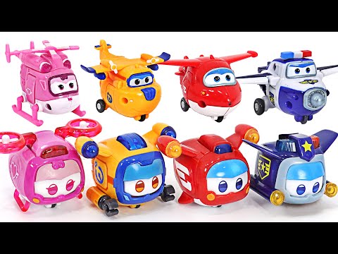 Super Wings Super Pets Jett, Donnie, Paul, Dizzy appeared! | DuDuPopTOY