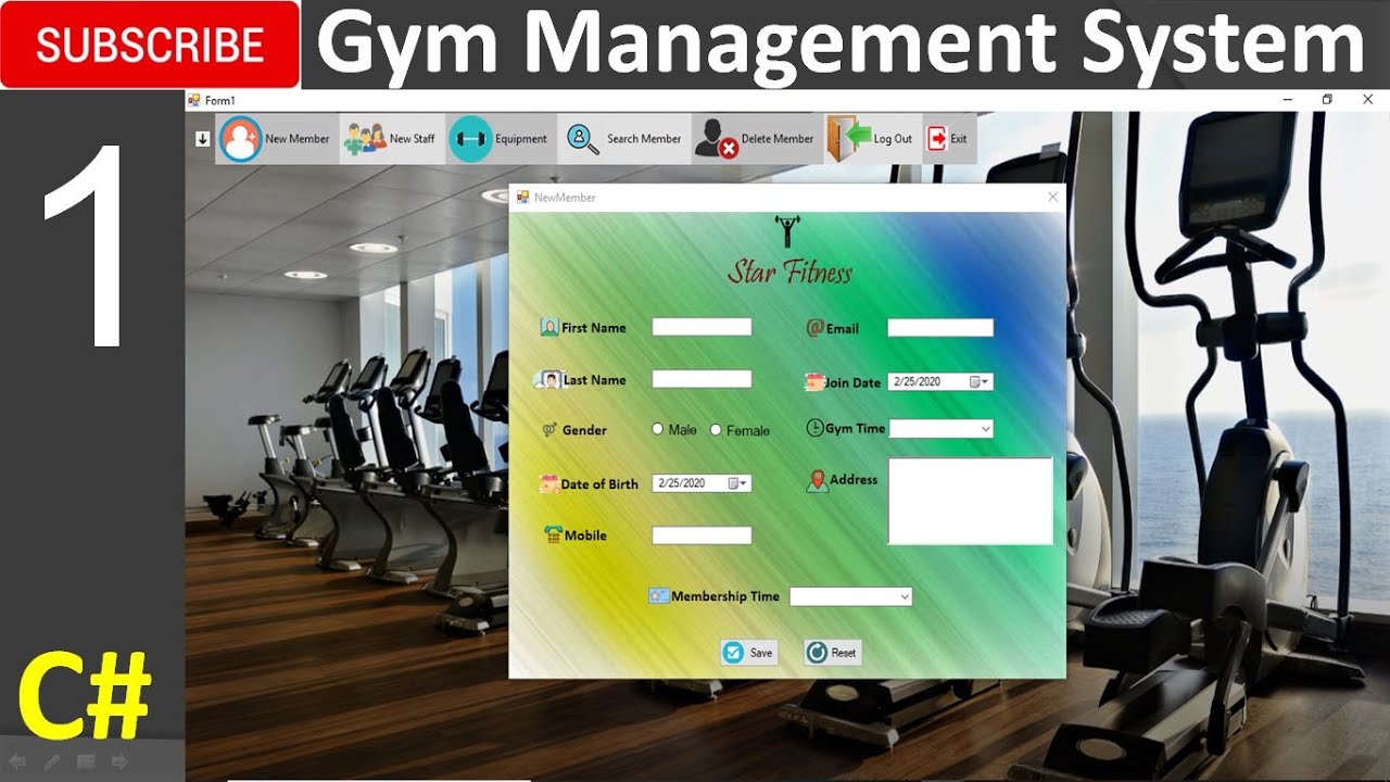 gym management system capstone project