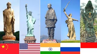 World&#39;s Tallest statue size comparison | TOP 20