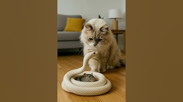 Mouse in Snake’s Grip,Will the Cat Save the Mouse from the Python? 🐍🐭🐱#shorts #cat  #mypug #funny