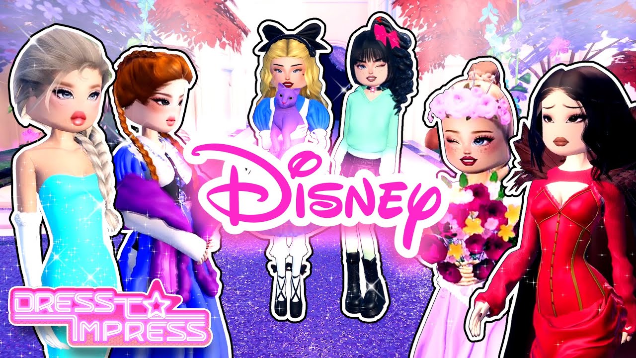 Wir haben 3h als DISNEY PRINZESSIN Dress to impress gespielt!