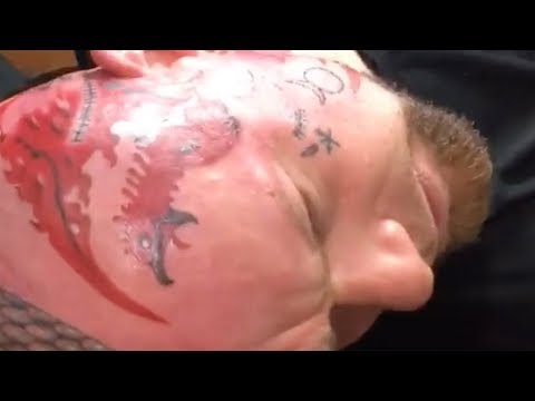 FFDP's Ivan Moody Got a GIANT Face Tattoo