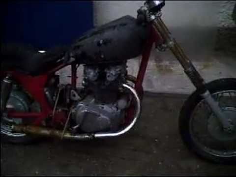 honda cb450 chopper
